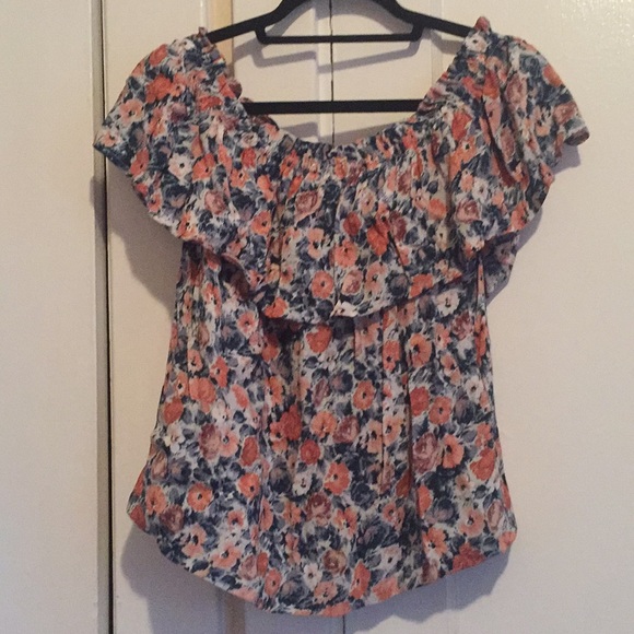 Current/Elliot Nordstrom floral off shoulder - Picture 2 of 6